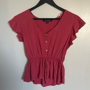 One Clothing XS short sleeve blouse.